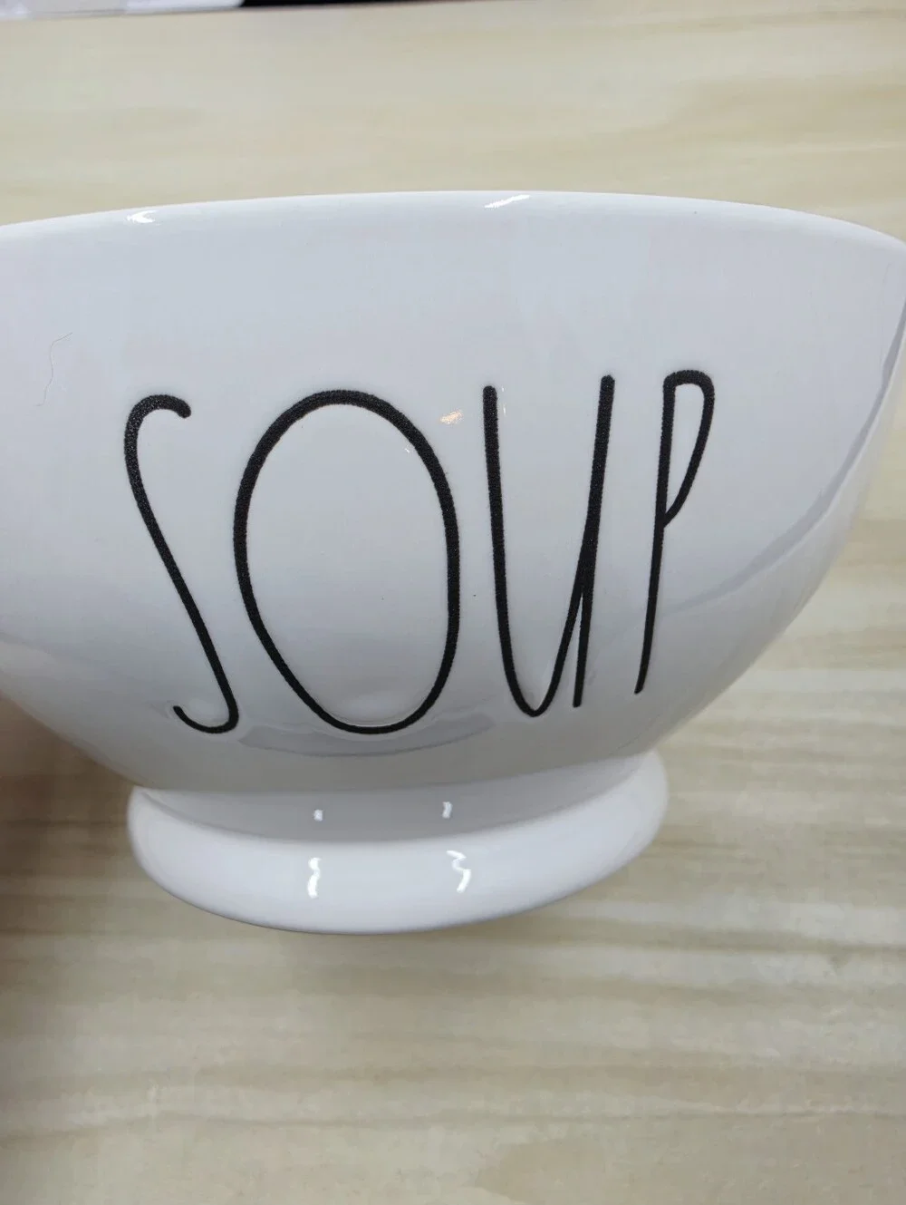 Magenta Rae Dunn SOUP All Purpose Bowl Artisan Collection Glazed Ceramic